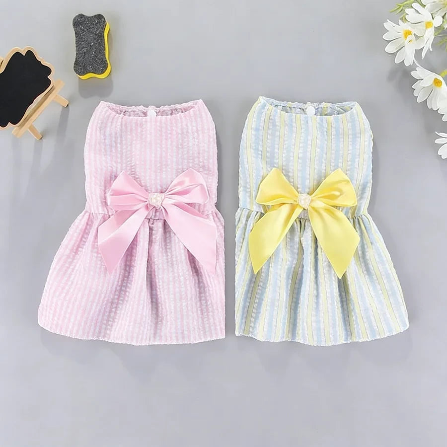 Bowknot Pet Skirt