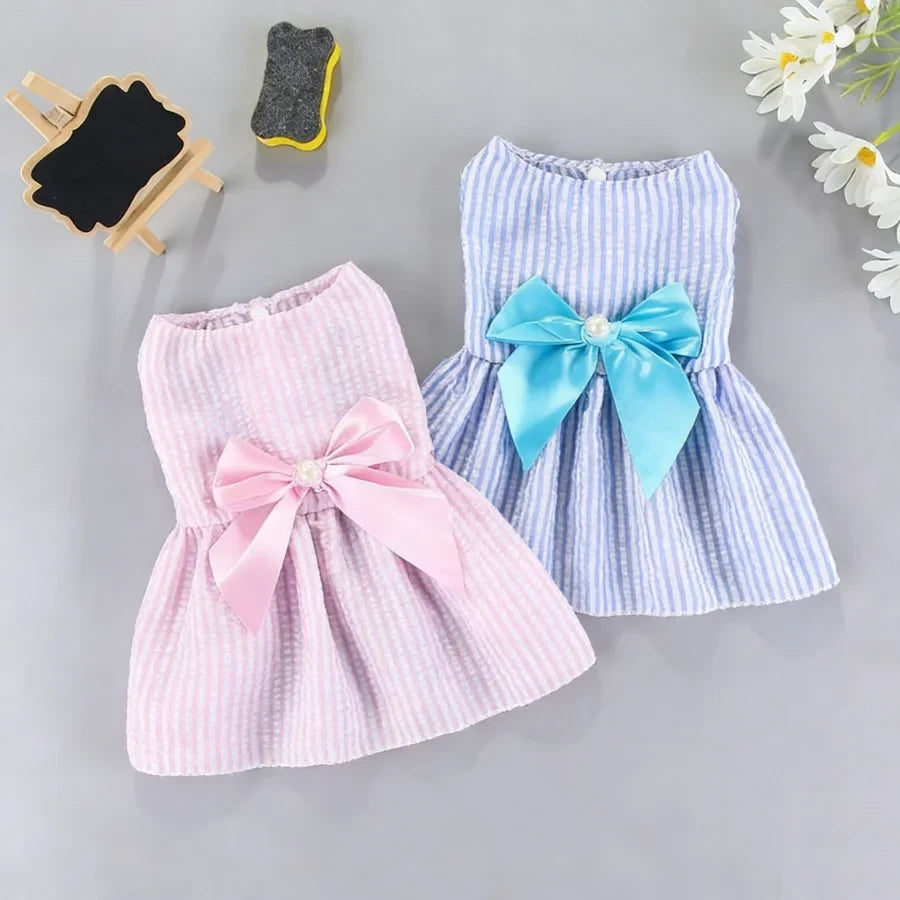 Bowknot Pet Skirt