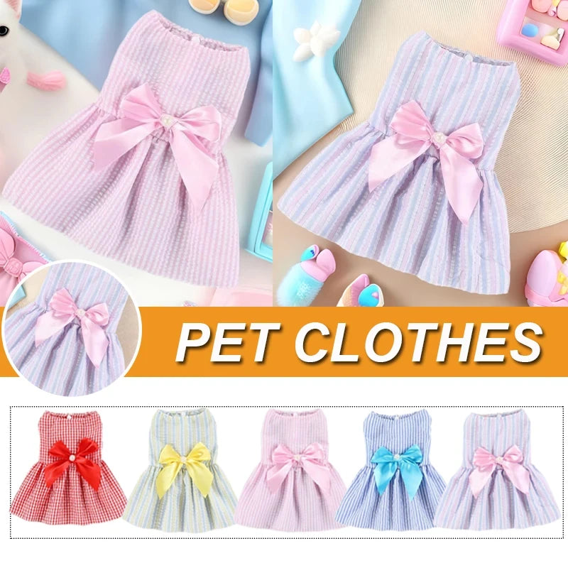 Bowknot Pet Skirt