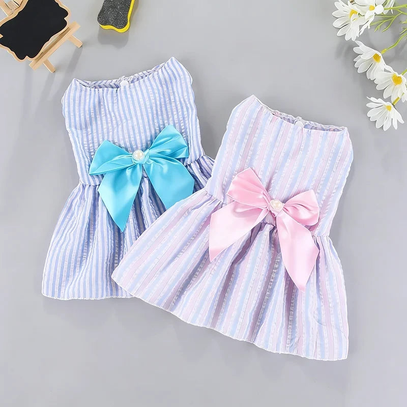 Bowknot Pet Skirt