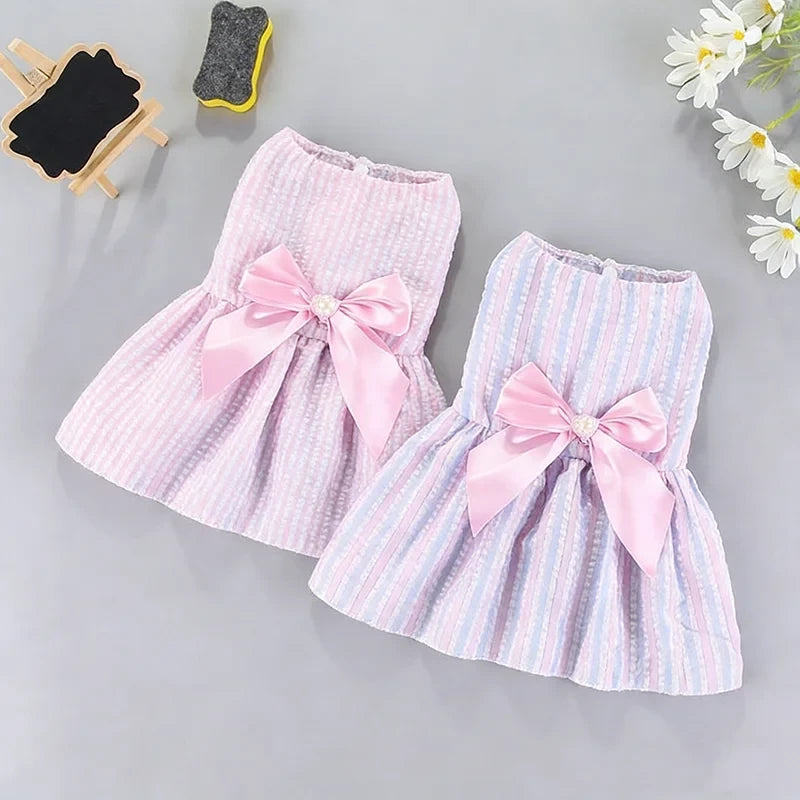 Bowknot Pet Skirt