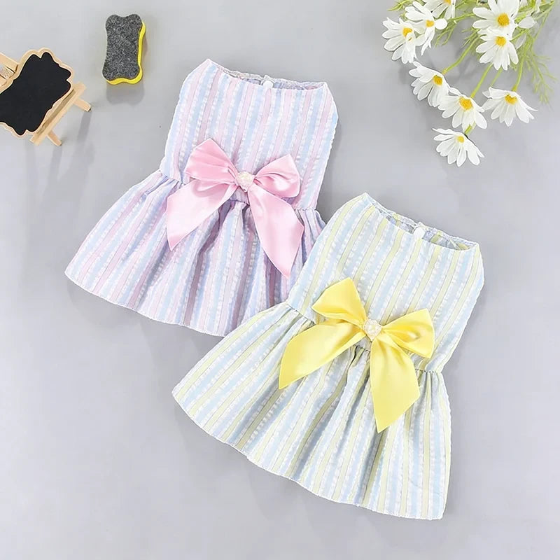 Bowknot Pet Skirt