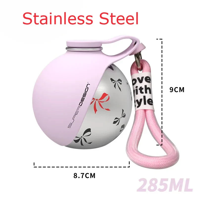Portable Stainless Steel Dog Water Bottle