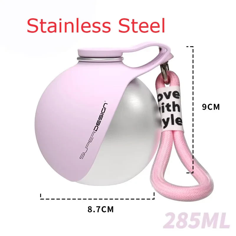 Portable Stainless Steel Dog Water Bottle