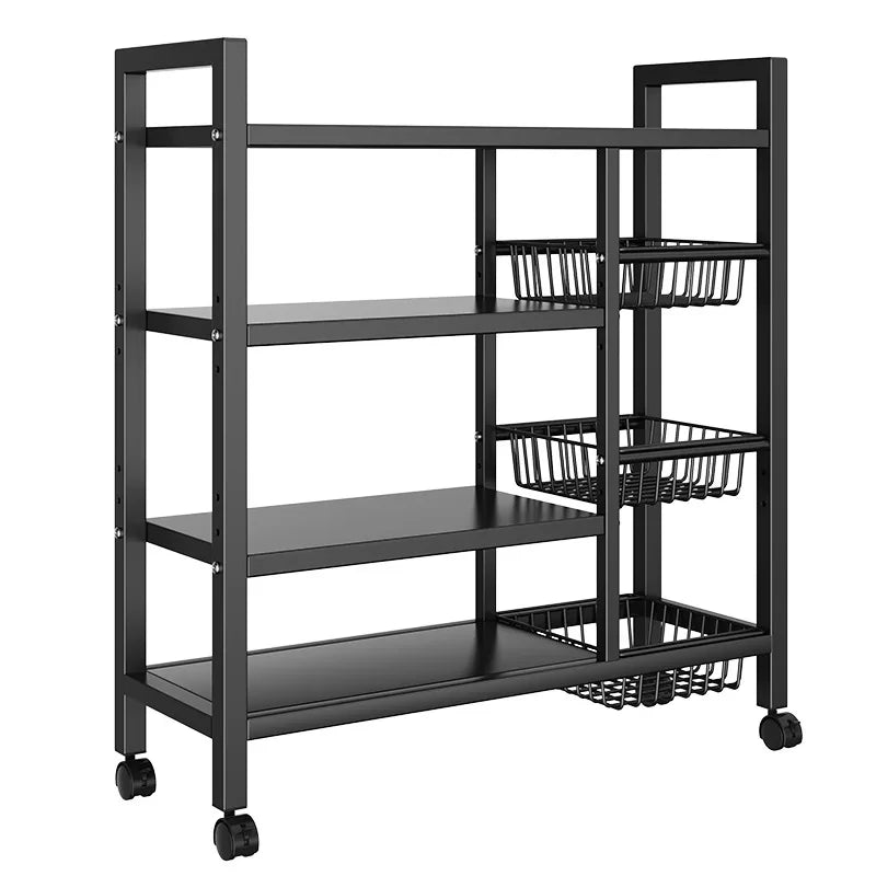 Four-Tier Metal Produce Rack